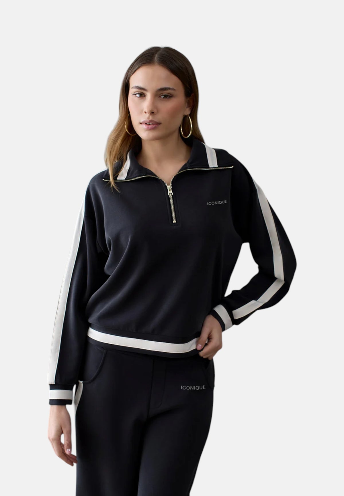 Fepa Half-Zip Donna Iconique Black