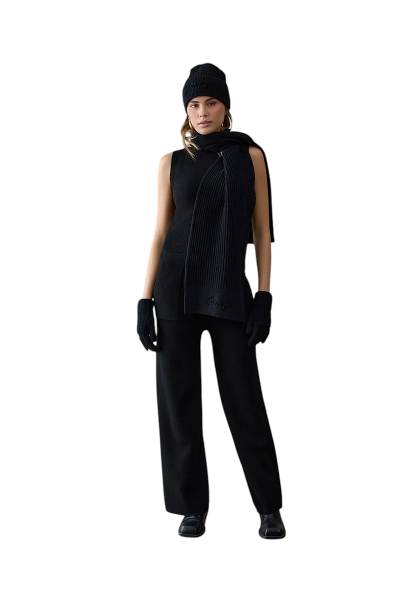 Set Guanti, cappello e sciarpa Da donna Iconique Black