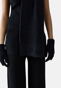 Set Guanti, cappello e sciarpa Da donna Iconique Black