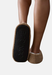 Pantofole Donna Iconique Camel