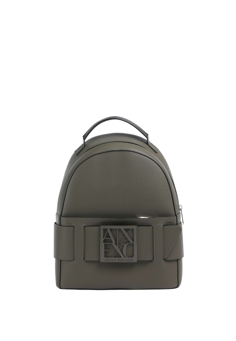 Zaino Donna ARMANI EXCHANGE Chiuso con Zip colore Nero Savanna