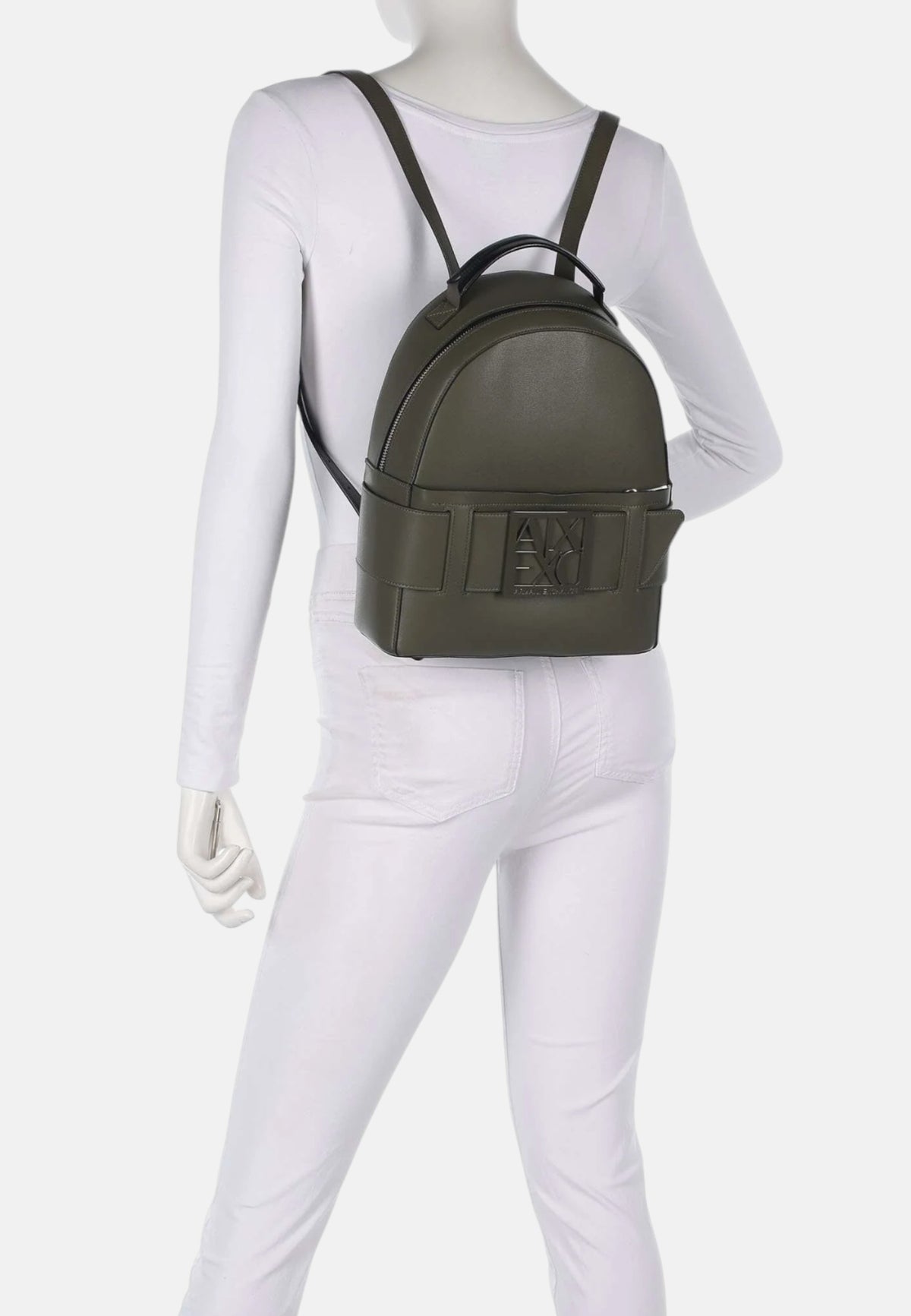 Zaino Donna ARMANI EXCHANGE Chiuso con Zip colore Nero Savanna