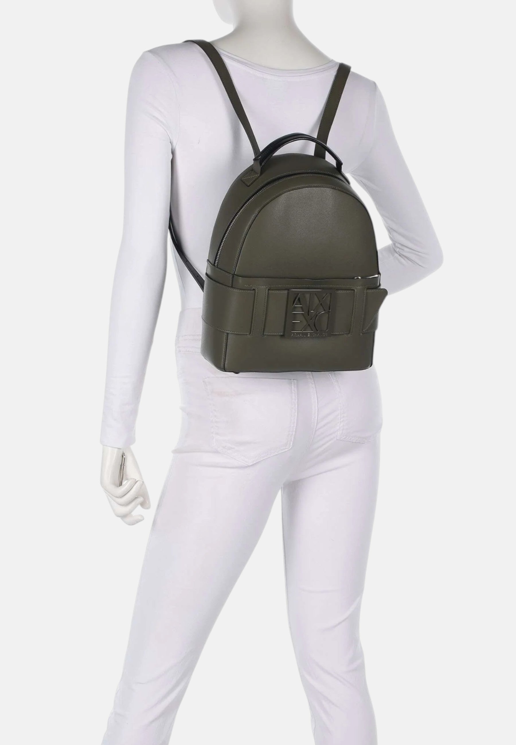 Zaino Donna ARMANI EXCHANGE Chiuso con Zip colore Nero Savanna