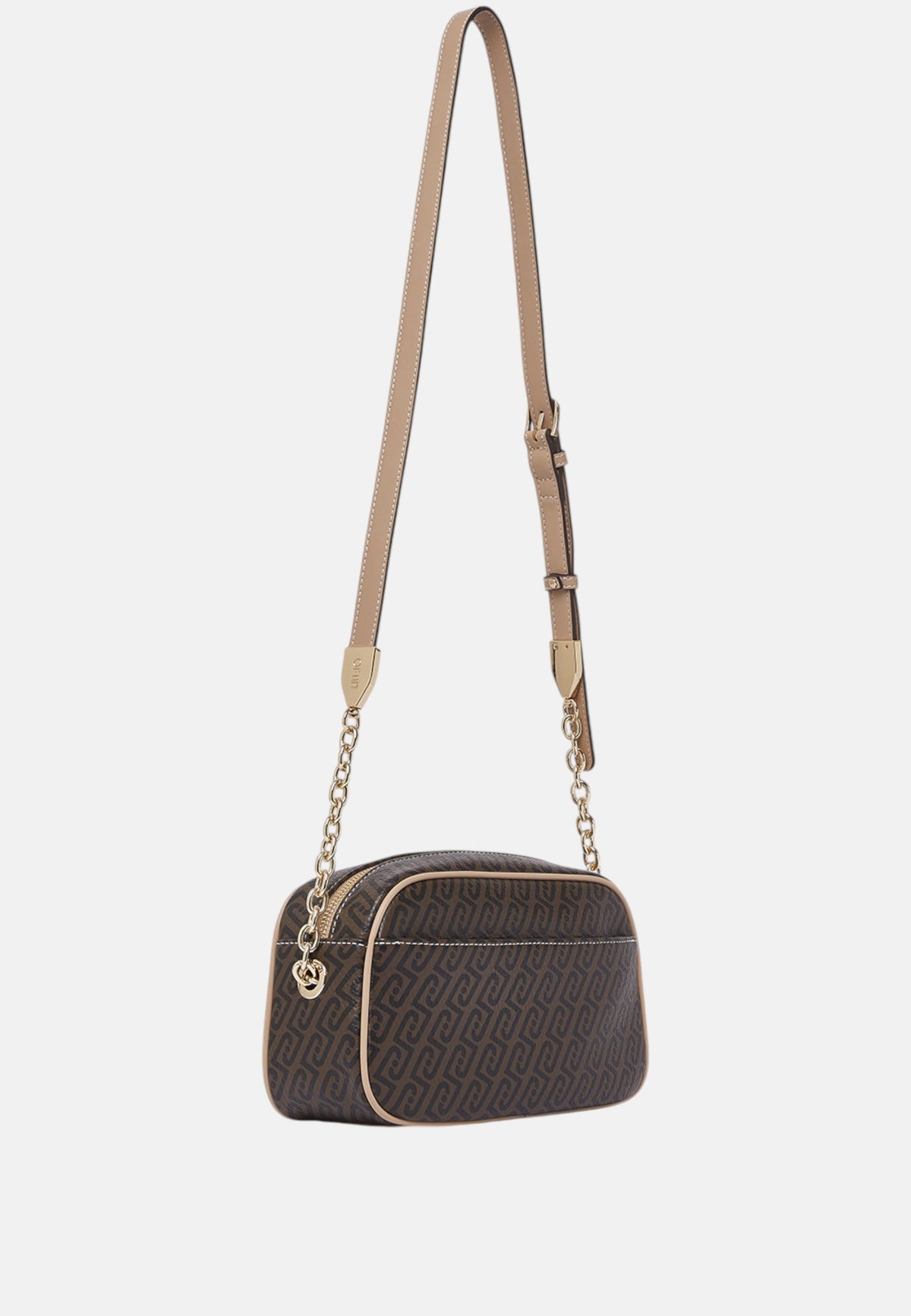 Borsa a tracolla media con monogram Testa Di Moro