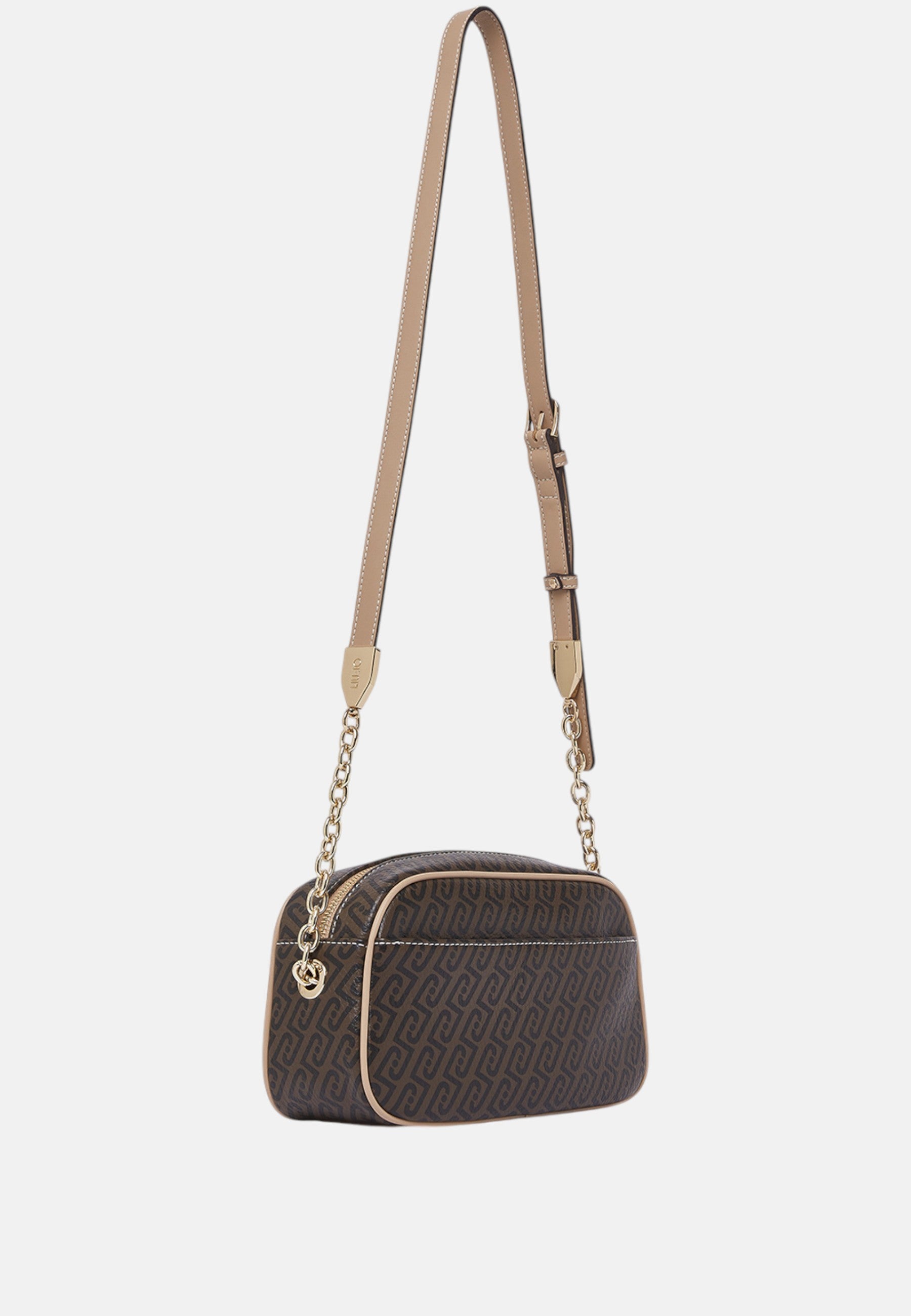 Borsa a tracolla media con monogram Testa Di Moro