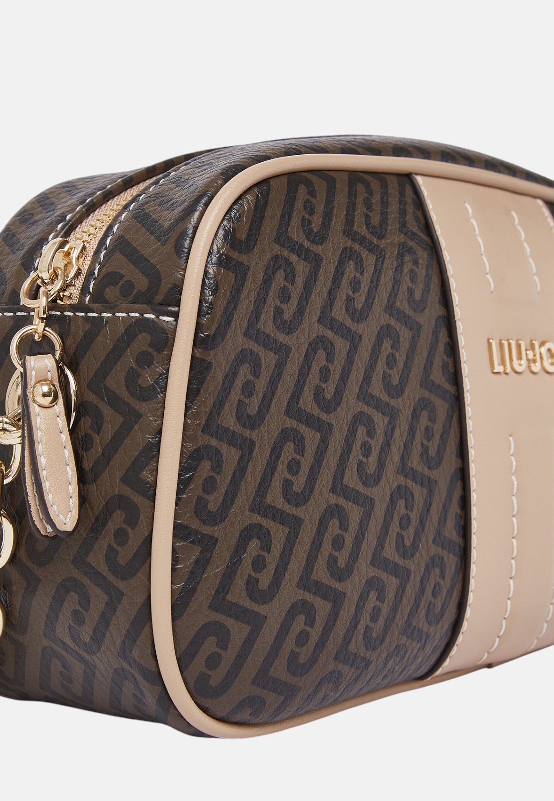 Borsa a tracolla media con monogram Testa Di Moro