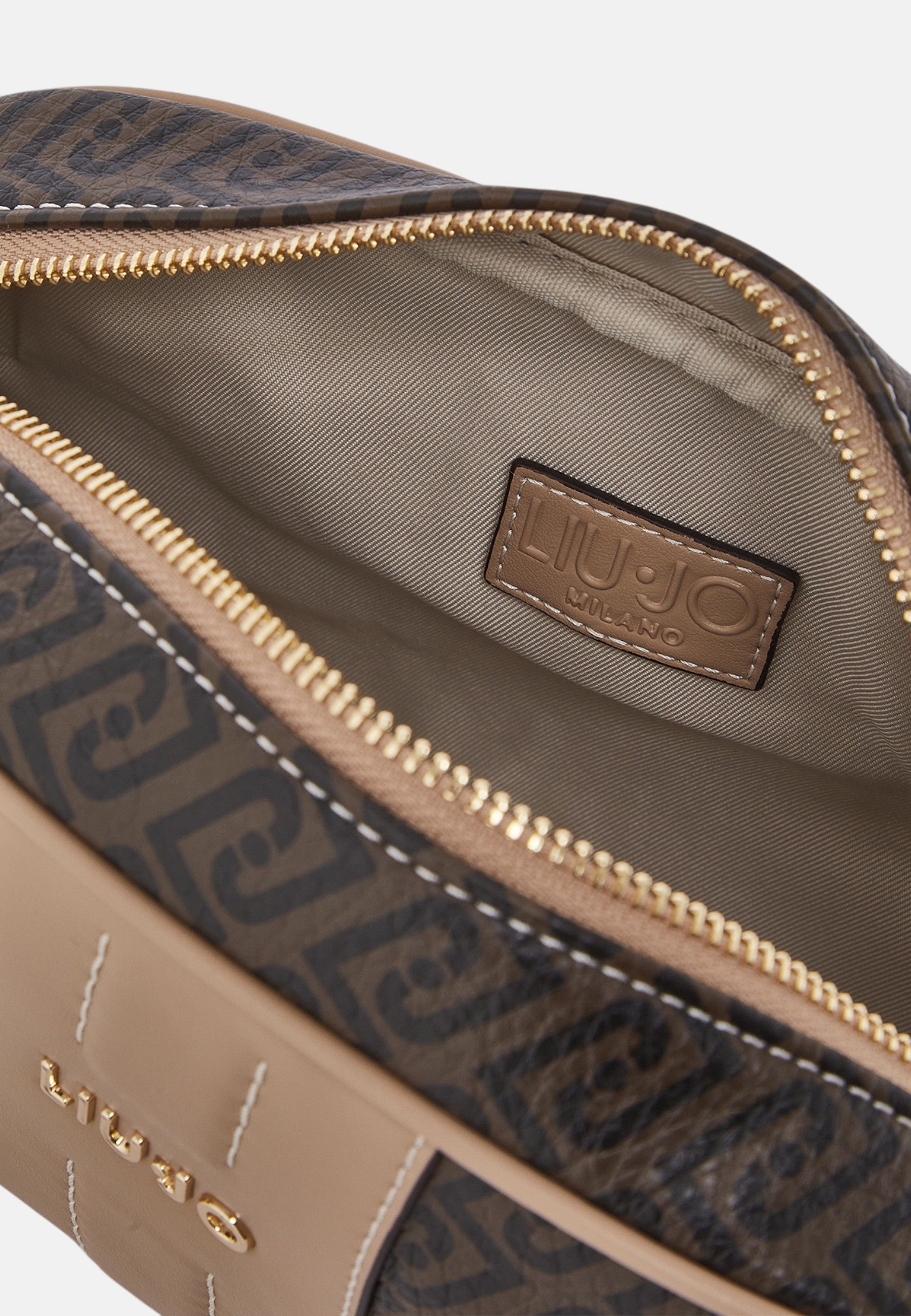 Borsa a tracolla media con monogram Testa Di Moro