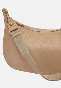 Borsa Donna hobo grande laserata Liu Jo Cammello