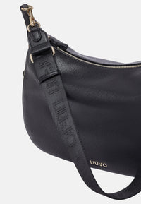 Borsa Donna hobo grande laserata Liu Jo Black