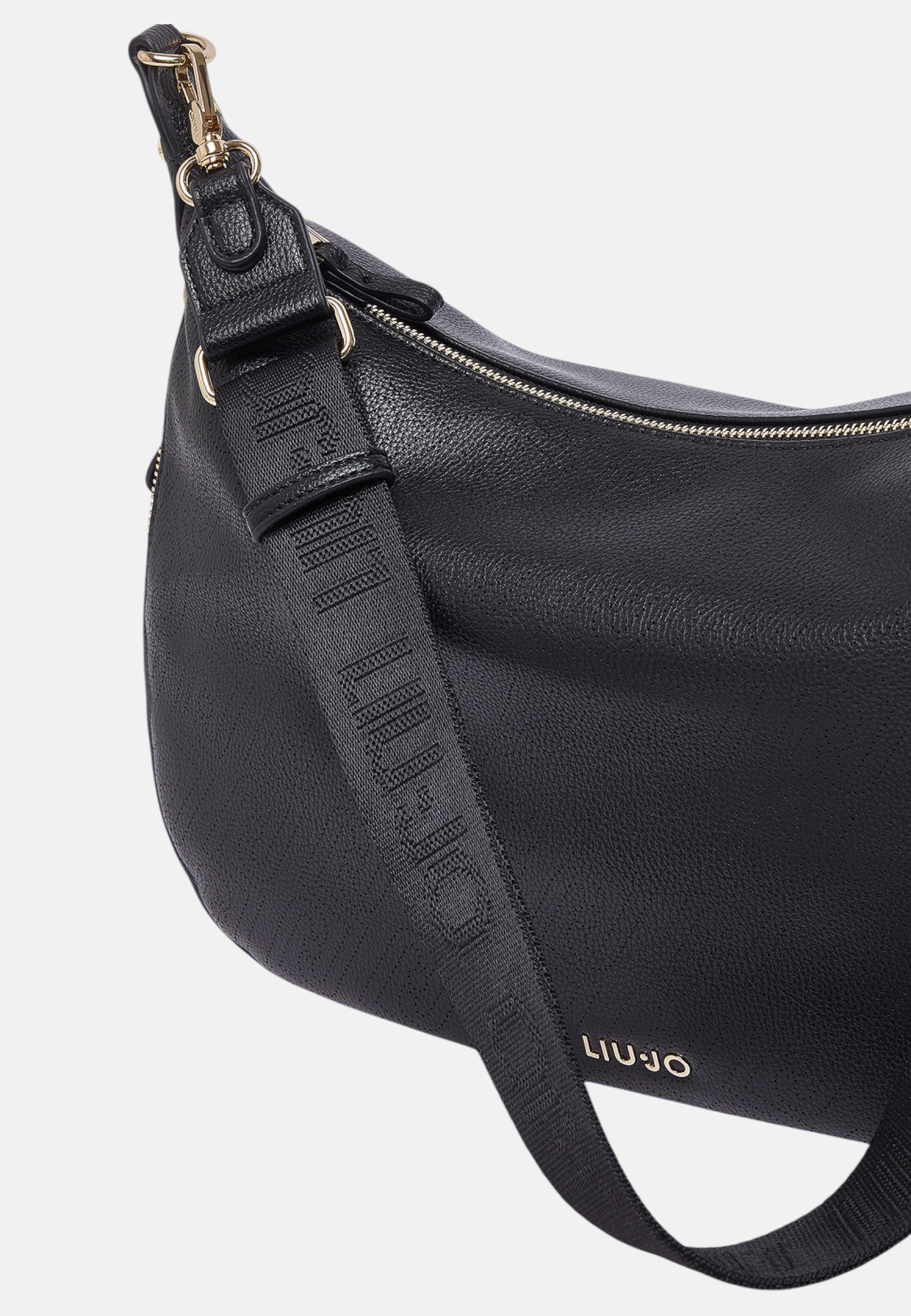 Borsa Donna hobo grande laserata Liu Jo Black