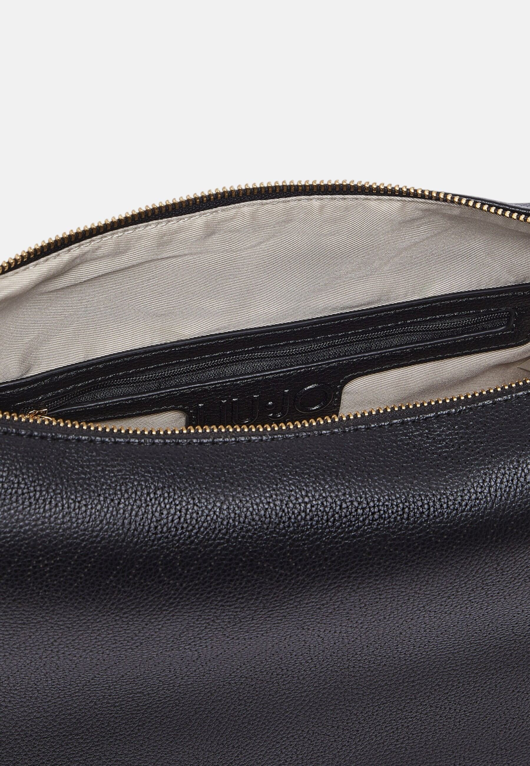 Borsa Donna hobo grande laserata Liu Jo Black