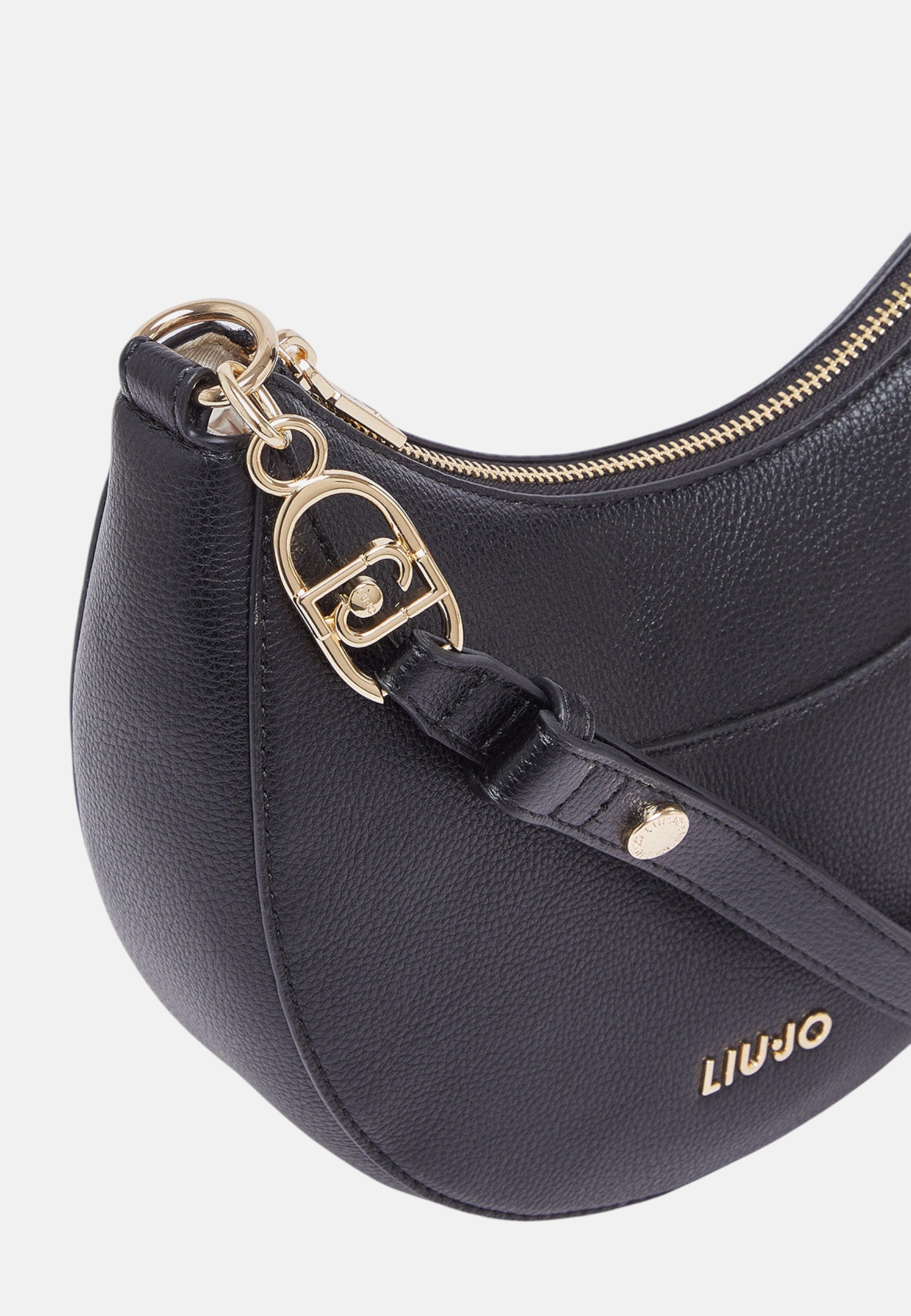 Borsa hobo media LIu Jo Nero