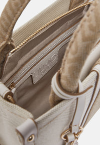 Borsa piccola Donna Liu Jo jacquard Neutro/cream