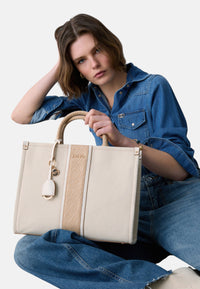 Borsa Tote da Donna Liu Jo Neutro/cream