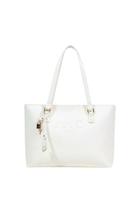 Tote bag Donna grande con charm Liu jo Cream