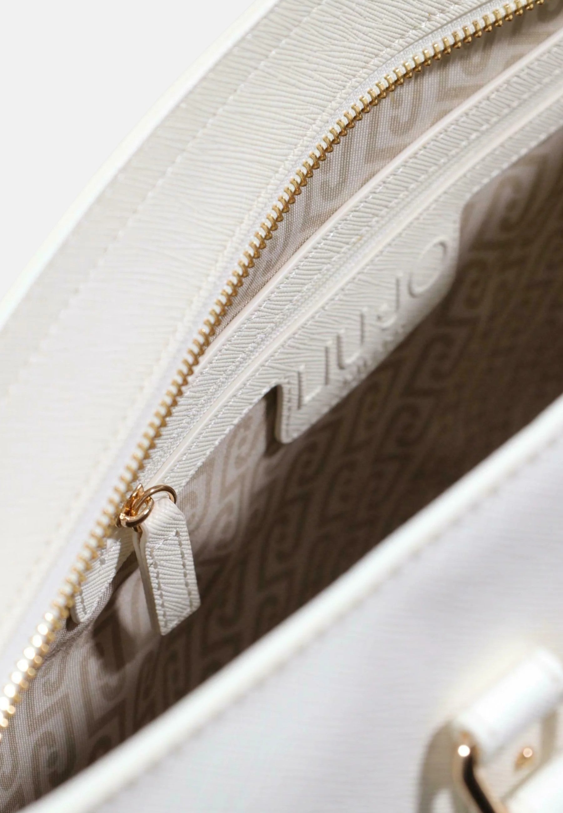 Tote bag Donna grande con charm Liu jo Cream