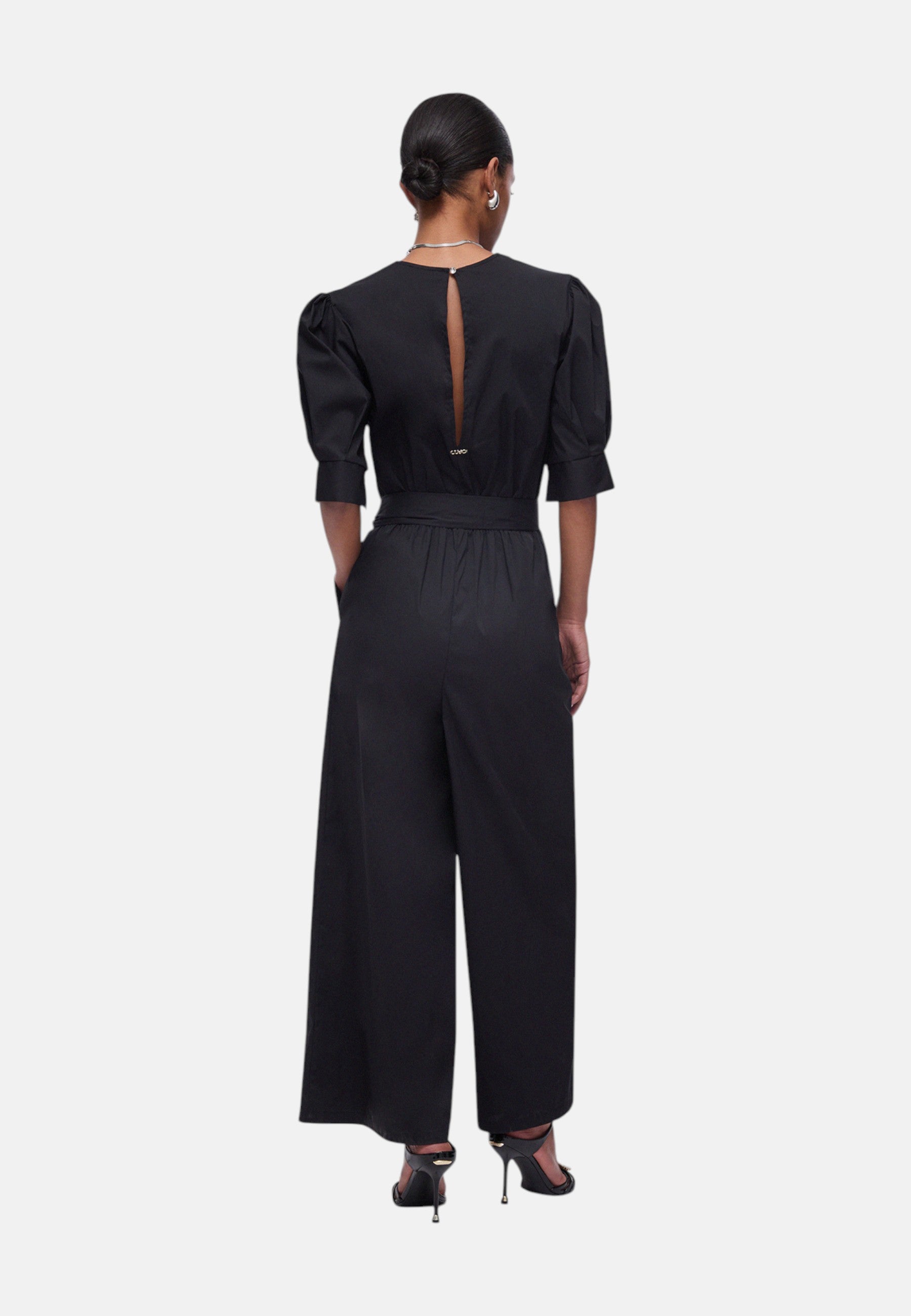 Tuta in popeline Donna Liu Jo Nero