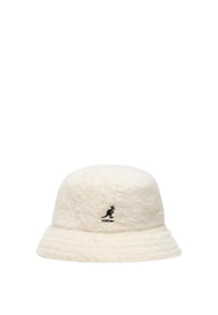Kangol Cappello Pescatore Furgora Casual Misto Angora Acrilico Nero Unisex Ivory