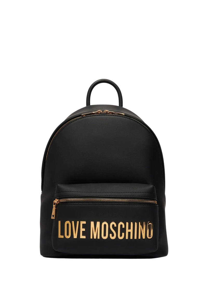 Zaino da Donna Love Moschino Nero/oro