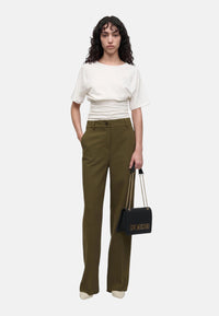 Borsa a Tracolla Da Donna in ecopelle Nero/oro