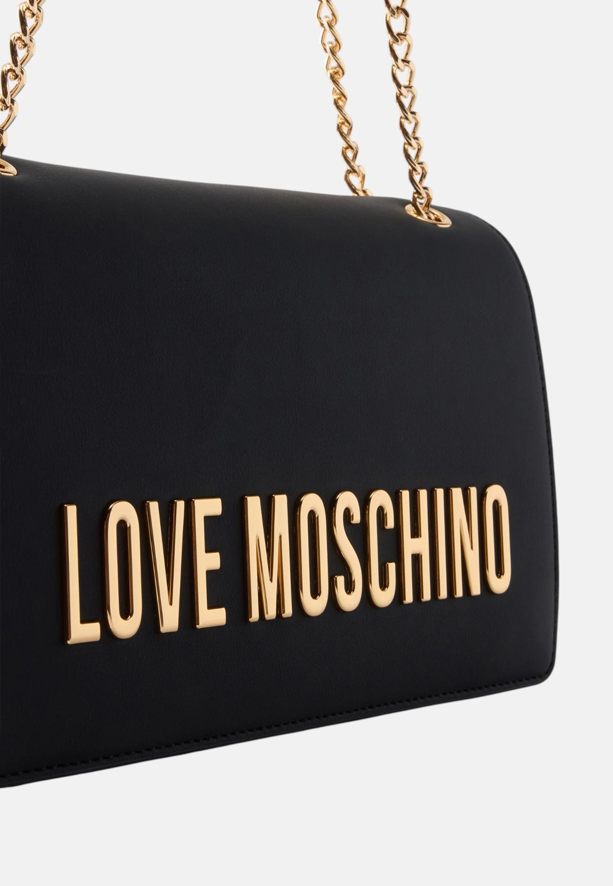 Borsa a Tracolla Da Donna in ecopelle Nero/oro