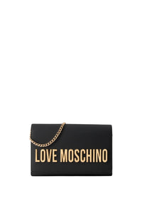 Borsa a Tracolla Da Donna in ecopelle Nero/oro