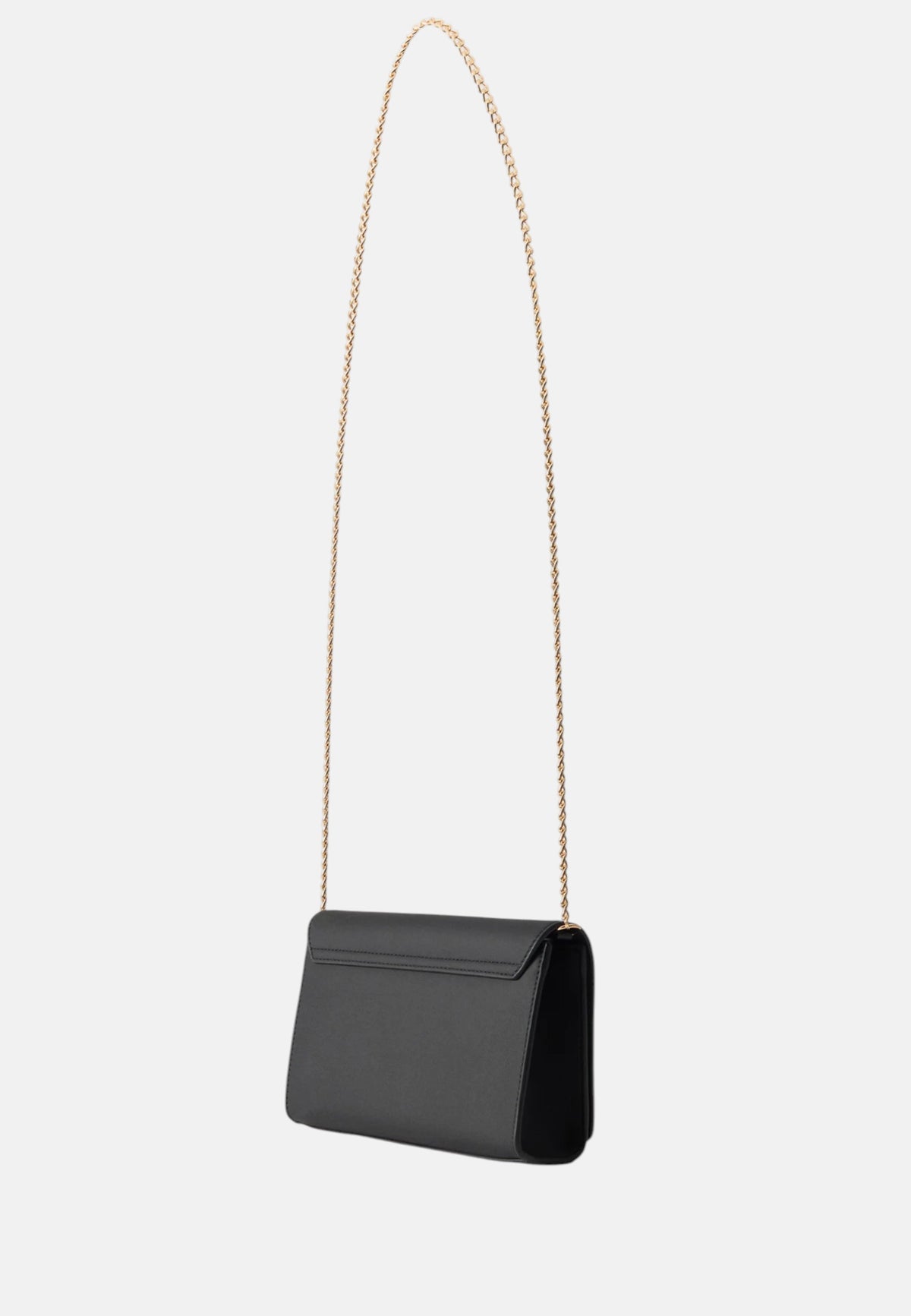 Borsa a Tracolla Da Donna in ecopelle Nero/oro
