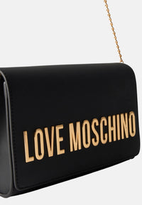 Borsa a Tracolla Da Donna in ecopelle Nero/oro