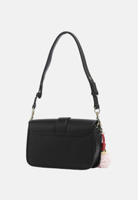 Borsa con Ciondolo decorativo Love Moschino Nero