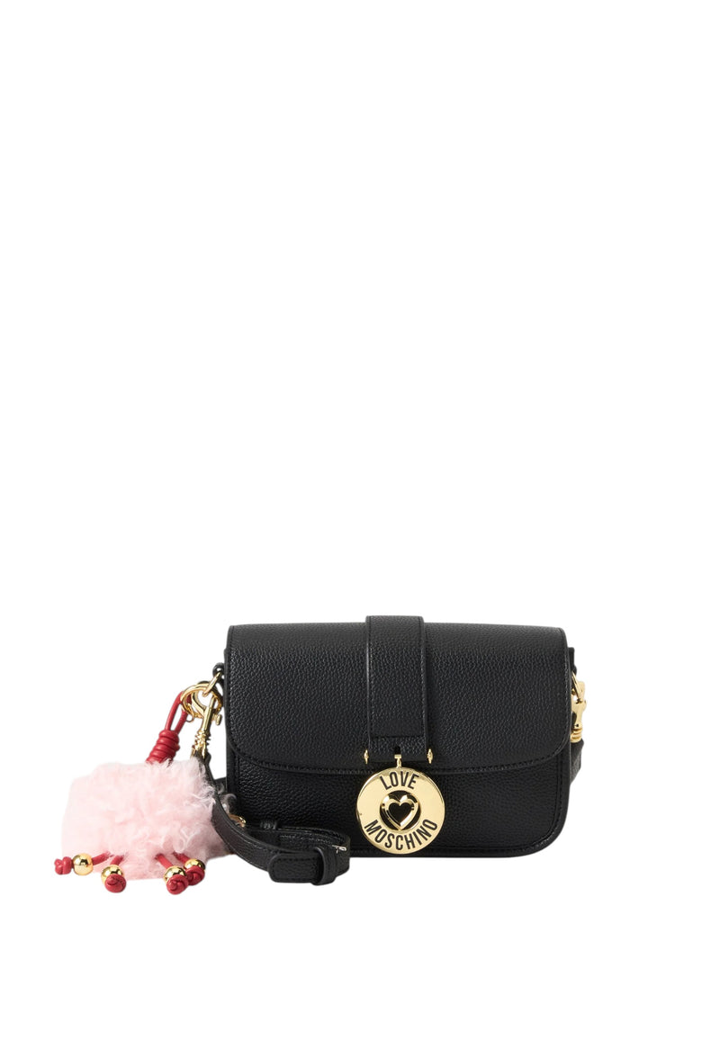 Borsa a Tracolla da Donna Love Moschino Nero