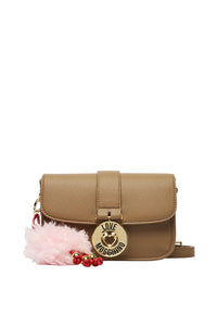 Borsa a Tracolla da Donna Love Moschino Sabbia