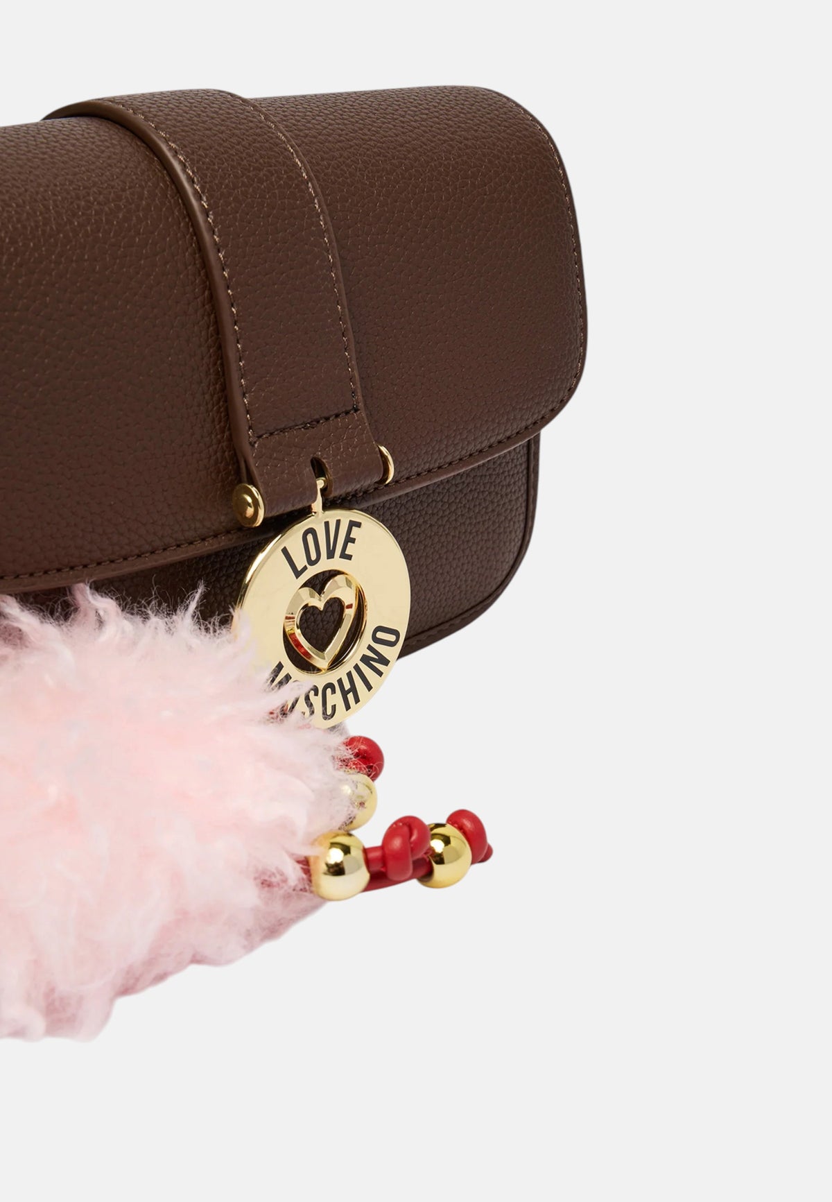 Borsa a Tracolla da Donna Love Moschino Cioccolato