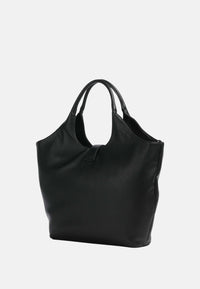 Borsa a spalla con Ciondolo decorativo Love Moschino Nero
