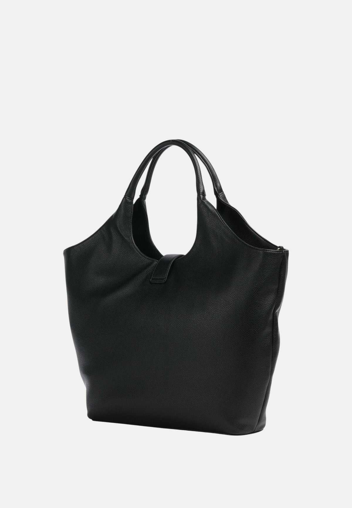 Borsa a spalla con Ciondolo decorativo Love Moschino Nero