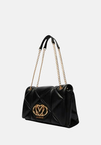 Borsa a Tracolla con spallina Da Donna in ecopelle Nero