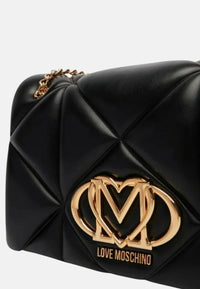 Borsa a Tracolla con spallina Da Donna in ecopelle Nero