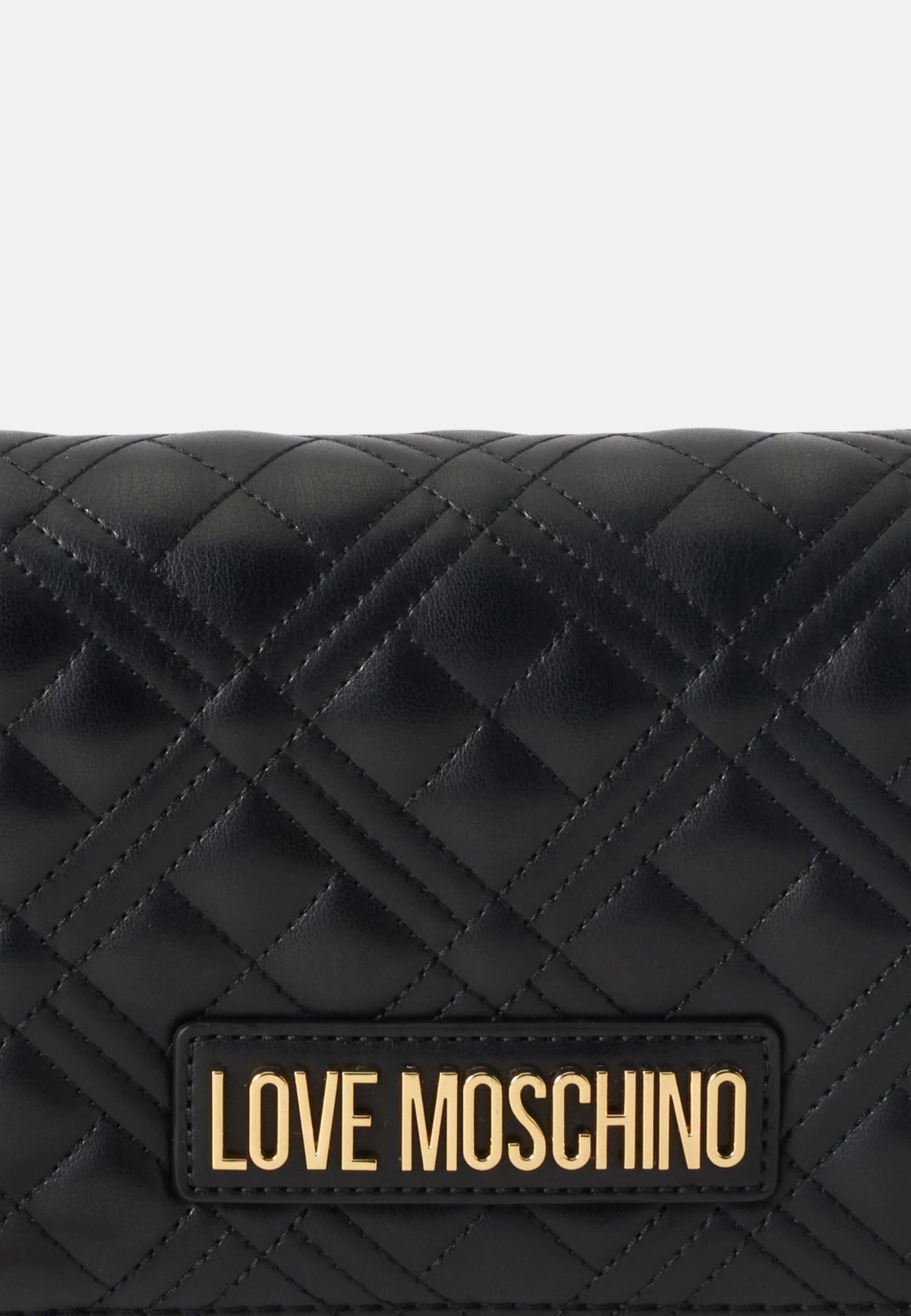 Borsa a Tracolla Da Donna in ecopelle Nero/oro