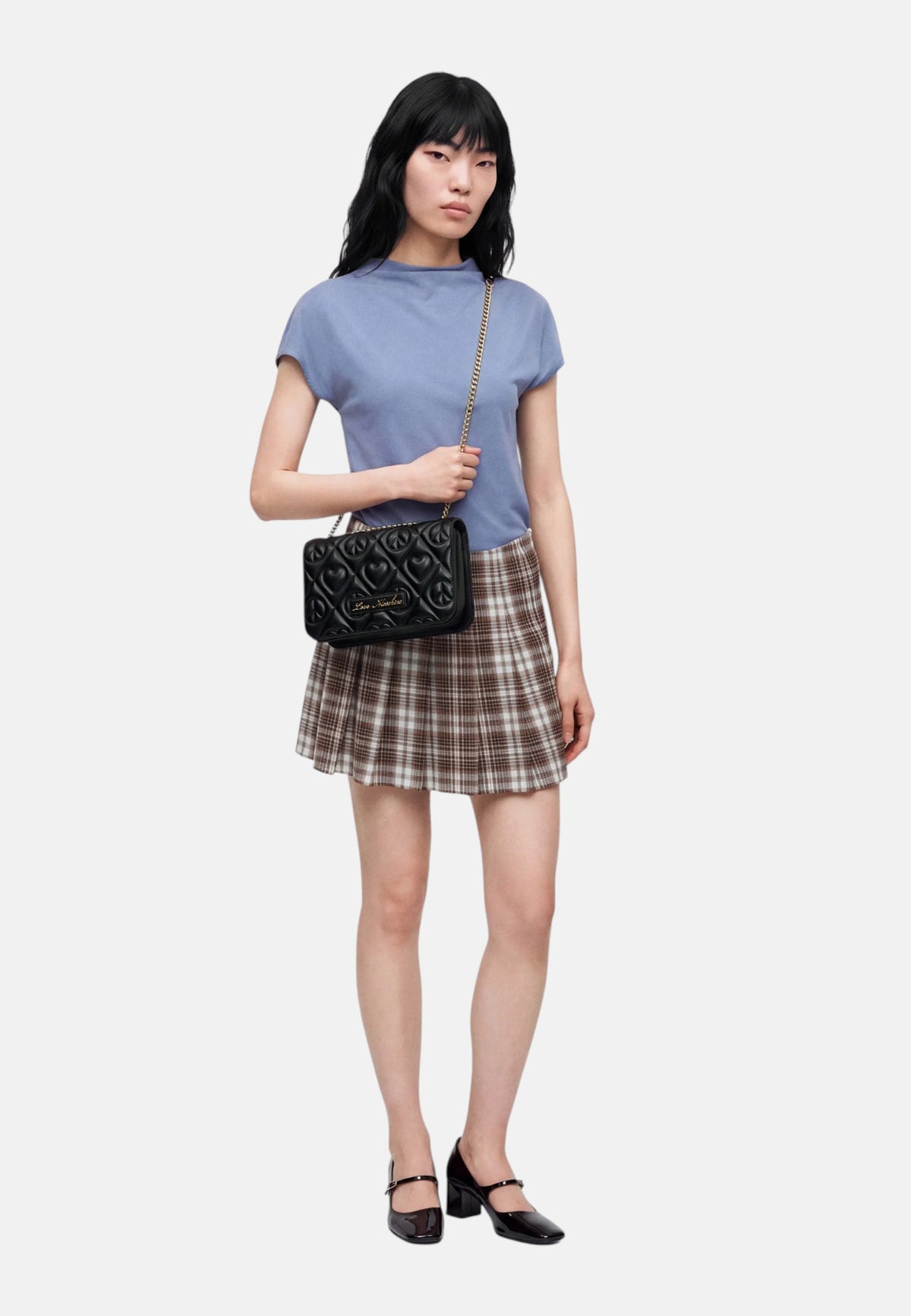 Borsa a Tracolla Da Donna in ecopelle Nero