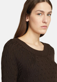 Maglione da Donna girocollo in lana Max Mara Testa Moro