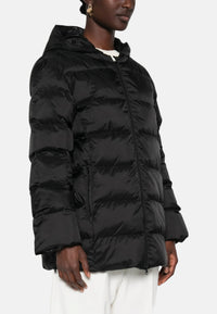 Piumino Midi Imbottito in Luxepad Ultra Fine MAX MARA Nero