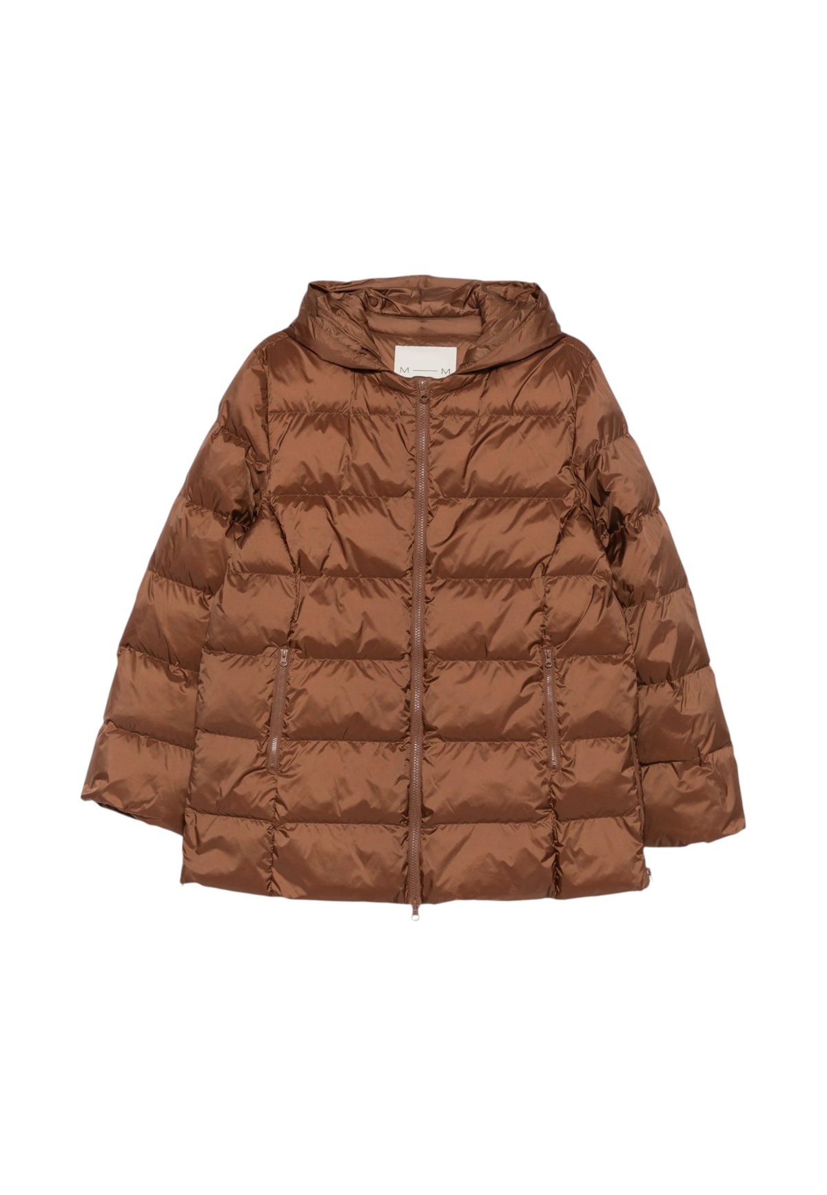 Piumino Midi Imbottito in Luxepad Ultra Fine MAX MARA Caramello
