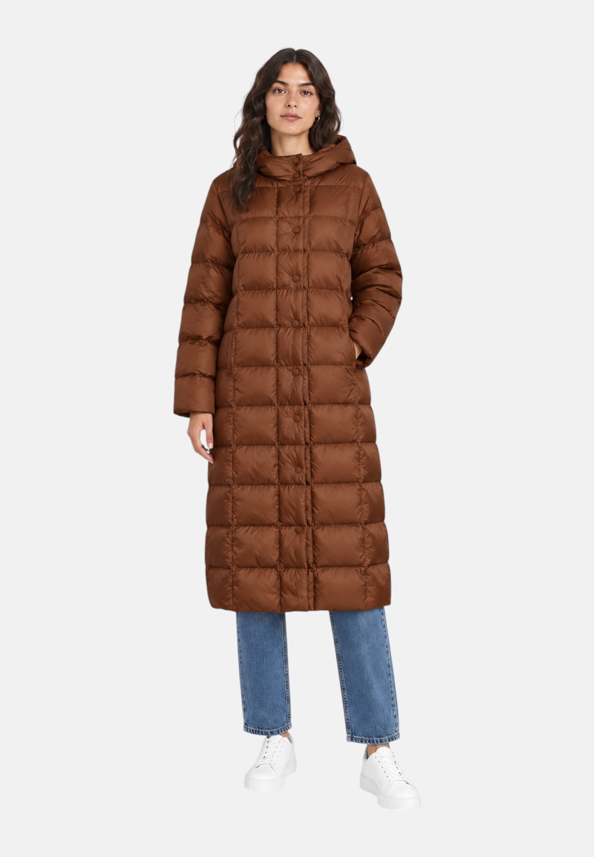 Giubbotto Lungo Donna Max Mara Caramello