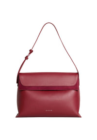 Borsa a Spalla da donna Max Mara Rosso Scuro