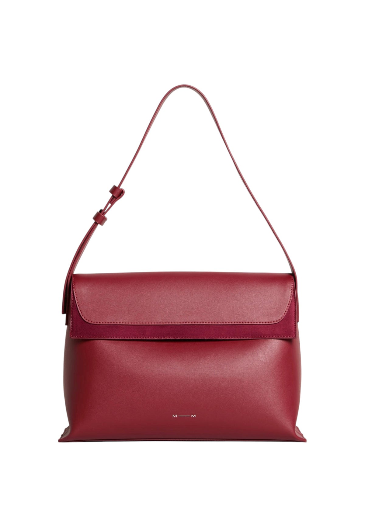 Borsa a Spalla da donna Max Mara Rosso Scuro