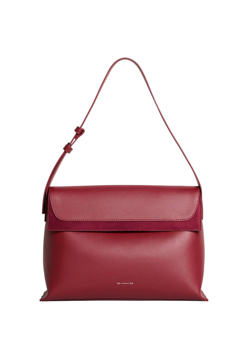 Borsa a Spalla da donna Max Mara Rosso Scuro