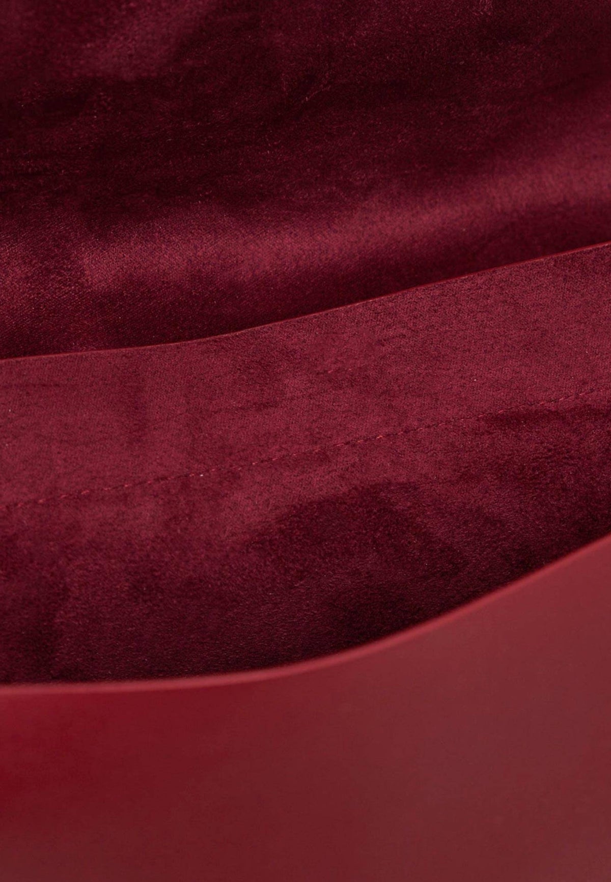 Borsa a Spalla da donna Max Mara Rosso Scuro