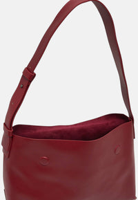 Borsa a Spalla da donna Max Mara Rosso Scuro