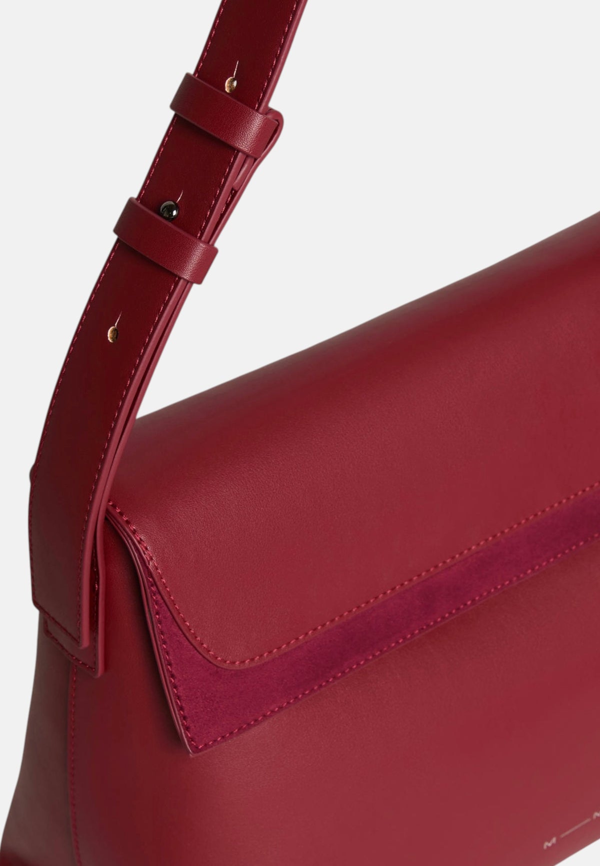 Borsa a Spalla da donna Max Mara Rosso Scuro