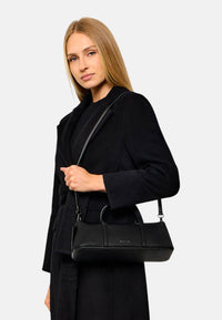 Borsa a tracolla da donna in similpelle MMLMOSCHEA Nero