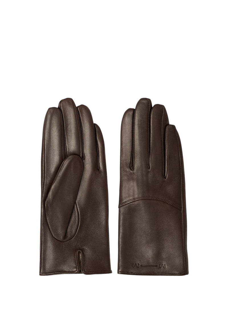 Guanti Donna MAX MARA Marrone Scuro